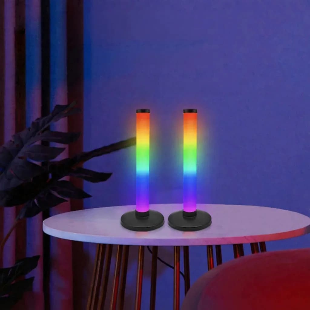 Lampe d'ambiance RGB avec synchronisation sonore et contrôle par application