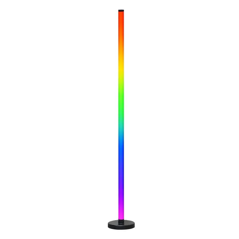 Lampadaire modulaire RGB avec synchronisation musicale et contrôle par application