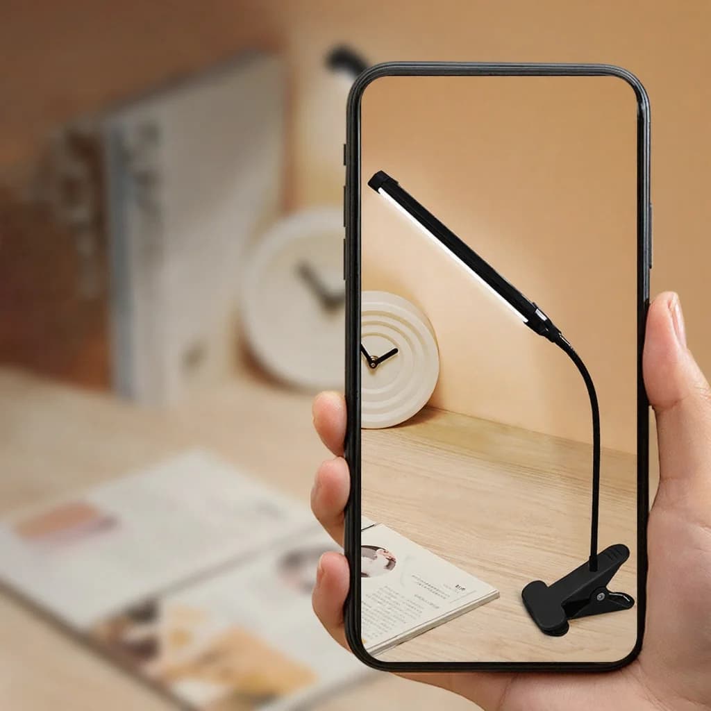 Lampe de bureau LED à pince USB pour la lecture et l'étude