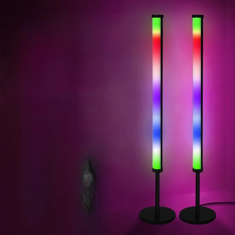 Lampe d'ambiance de bureau LED RGB avec synchronisation musicale et contrôle par application