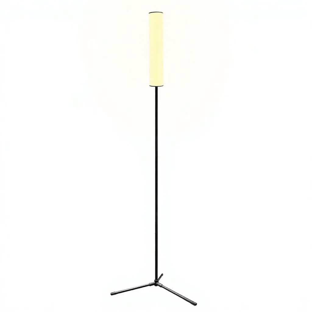 Lampadaire LED hauteur réglable sur trépied, 3 modes de couleur