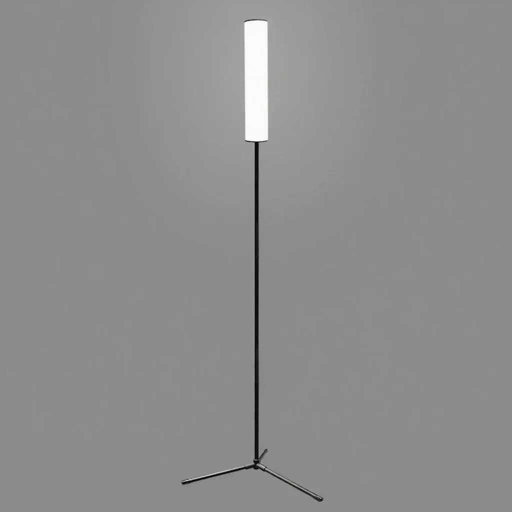 Lampadaire LED hauteur réglable sur trépied, 3 modes de couleur