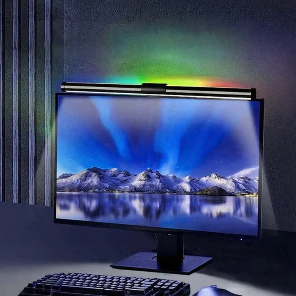 Barre lumineuse LED pour moniteur, lampe d'écran USB pour bureau