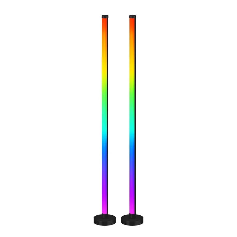 Lampadaire RGB avec synchronisation musicale, commande par application et télécommande