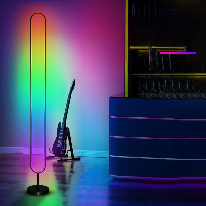 Lampe d'ambiance LED RGB activée par le son avec contrôle par application